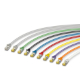 UL Listed認証 CAT6A  RJ45カラーパッチケーブル