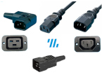 IEC60320 組立式コードコネクタ＆各国アウトレット
