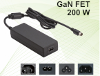 GaN採用！ 小型・高効率200W医療用ACアダプター