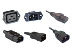 多様な機器に対応するIEC60320プラグコネクタ＆アウトレット　ラインアップ